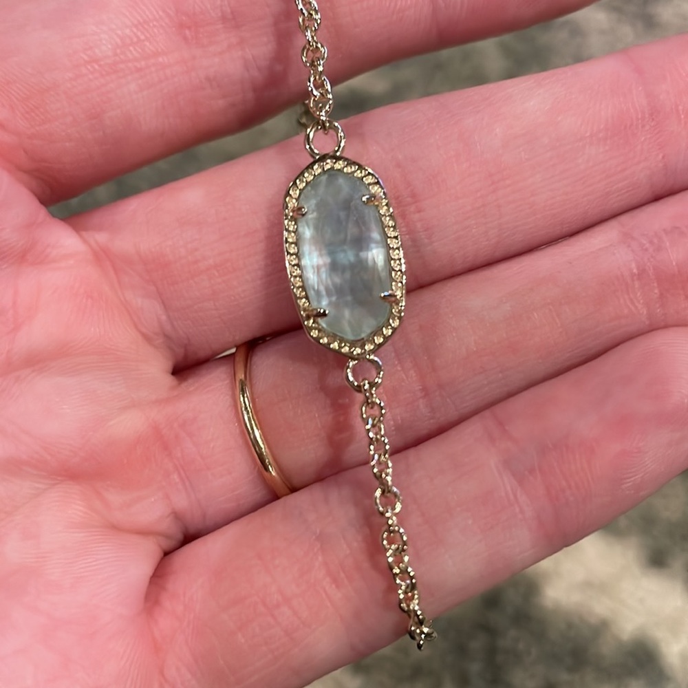 Kendra Scott blue stoned bracelet.
